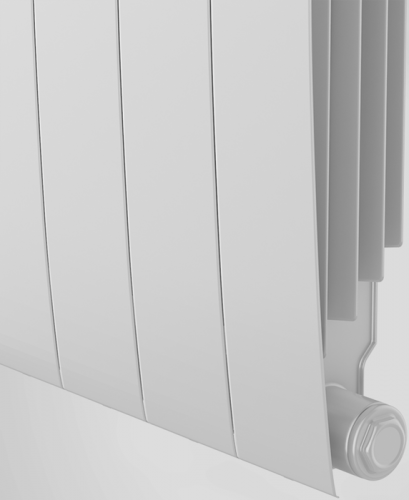 Биметаллический радиатор Royal Thermo BiLiner 350 Bianco Traffico VR80 - 8 секц.