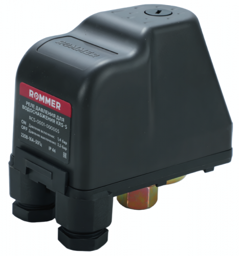 Реле давления Rommer KRS-5, 1/4" (RCS-0001-000005)