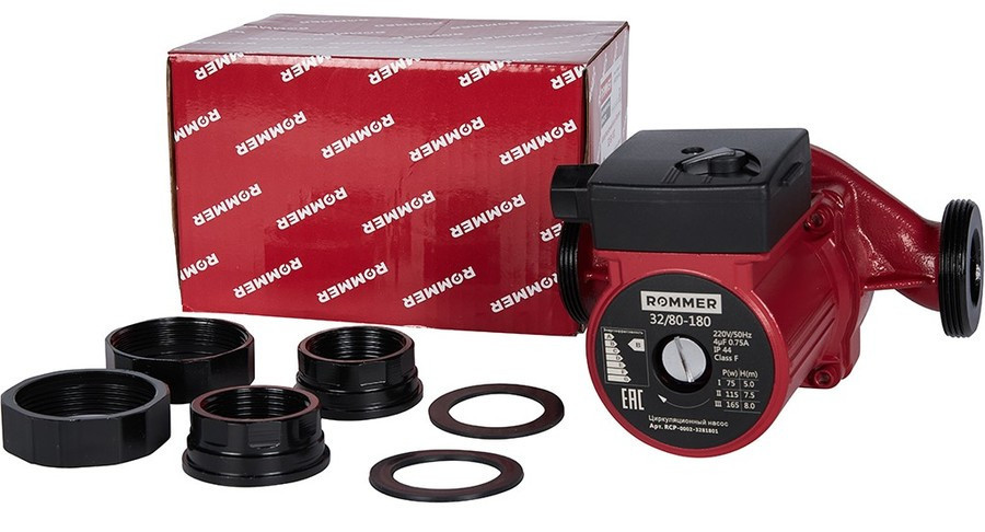 Насос для отопления Rommer 32/80-180
