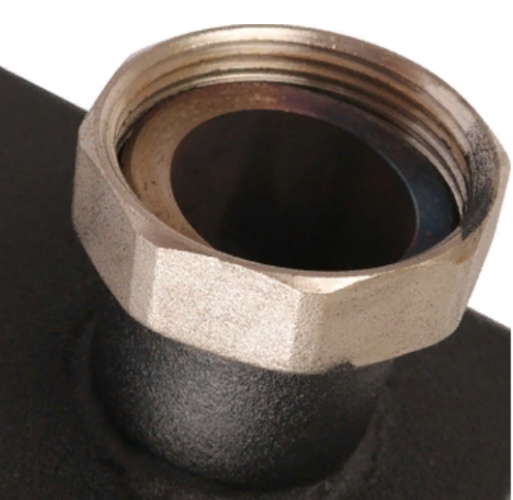 Стальной распределительный коллектор Rommer 2 контура 11/2х11/2