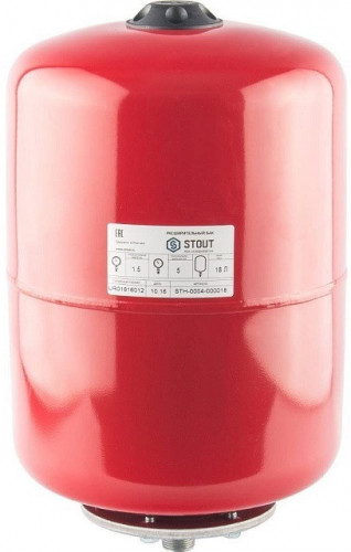 Расширительный бак STOUT 18л/5бар (STH-0004-000018)