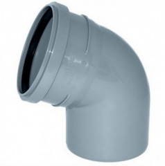 Отвод канализационный Политэк 110 угол 67