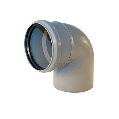 Отвод канализационный Политэк 110 угол 90