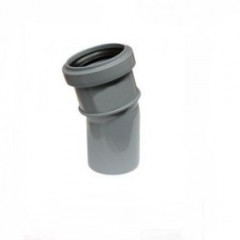 Отвод канализационный Политэк 40 Угол 15