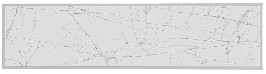 Отопительная панель STOUT WHITE STONE SCT 120*30 белый гранит / белый корпус