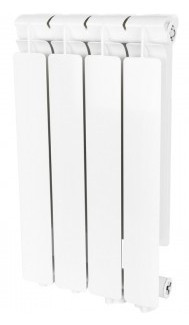 Радиатор алюминиевый Stout Bravo AL 500 4 секц нижнее правое подключение