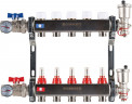 Для отопления Rommer 1"/3/4"x5 с расходомерами (RMS-1210-000005)
