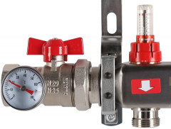 Для отопления Rommer 1"/3/4"x5 с расходомерами (RMS-1210-000005)
