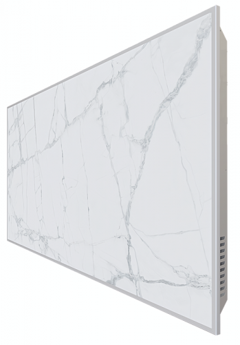 Отопительная панель STOUT WHITE STONE SCT 120*60 белый гранит / белый корпус