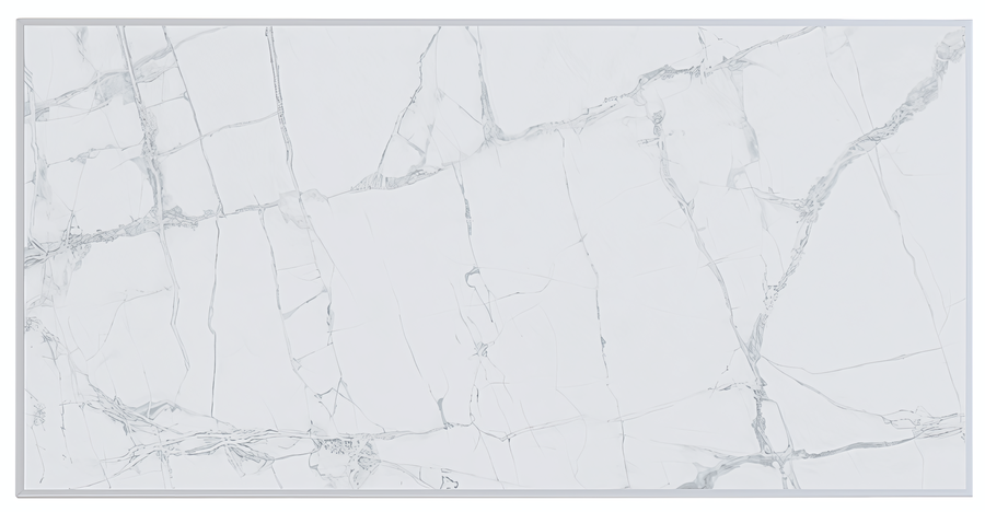 Отопительная панель STOUT WHITE STONE SCT 120*60 белый гранит / белый корпус