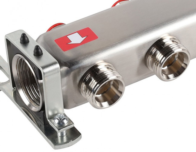 Для отопления Rommer 1"/3/4"x6 с запорными клапанами (RMS-3200-000006)