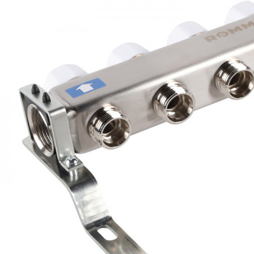 Для отопления Rommer 1"/3/4"x6 с запорными клапанами (RMS-3200-000006)