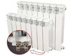 Радиатор биметаллический Rifar Base Ventil 500 BVL 6 секций