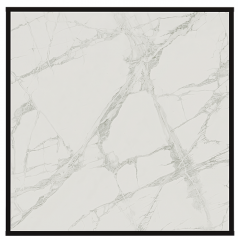 Отопительная панель STOUT WHITE STONE SCT 60*60 белый гранит / черный корпус