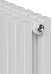 Стальной трубчатый радиатор 2-колончатый Royal Thermo Shift Q30 C2030 - 38 секц. RAL9016, боковое 1/2