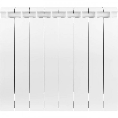 Биметаллический радиатор Global Style Extra 500 8 секц. c нижним подключением