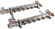Для отопления Rommer 1"/3/4"x6 с запорными клапанами (RMS-3210-000006)