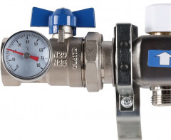 Для отопления Rommer 1"/3/4"x6 с запорными клапанами (RMS-3210-000006)