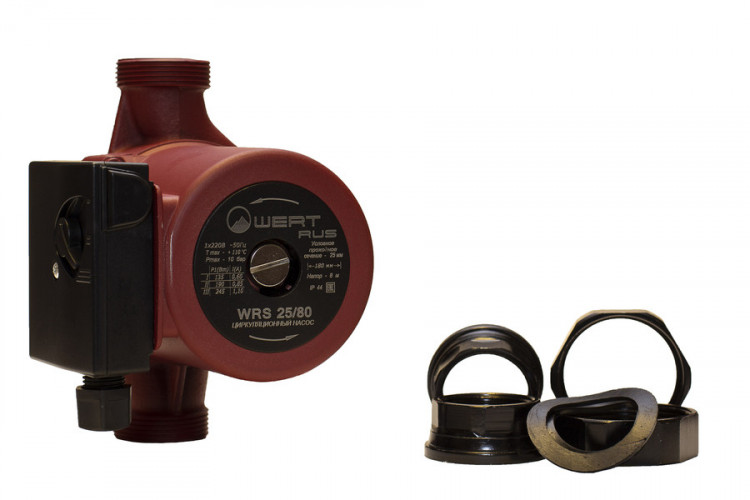 Насос для отопления WERTRUS WRS 25/80