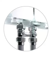 Алюминиевый радиатор отопления Rifar Alum Ventil 500 VR 9 секций