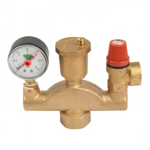 Группа безопасности котла Unipump 1" - 1/2"