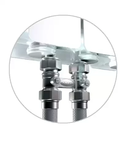 Алюминиевый радиатор отопления Rifar Alum Ventil 500 VL 9 секций