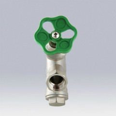 Вентиль прямоточный с косым фильтромй Valtec 1/2" VT.053.N.04