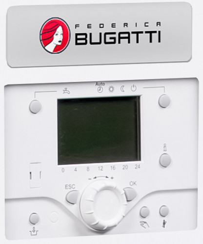 Настенный газовый котел 100 кВт Federica Bugatti 99 Cond B VARME
