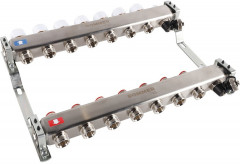 Для отопления Rommer 1"/3/4"x7 с запорными клапанами (RMS-3201-000007)