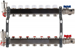 Для отопления Rommer 1"/3/4"x7 с запорными клапанами (RMS-3210-000007)