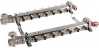 Для отопления Rommer 1"/3/4"x7 с запорными клапанами (RMS-3210-000007)