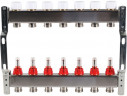Для отопления Rommer 1"/3/4"x7 с расходомерами (RMS-1200-000007)