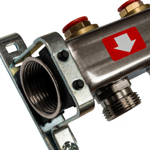 Коллекторный блок STOUT 1"х5х3/4" без расходомеров