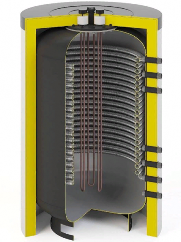 Бойлер косвенного нагрева S-TANK FRESH 200 + ТЭН 6кВт