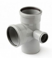 Крестовина Политэк двухплоскостная правая 110x50 мм угол 90