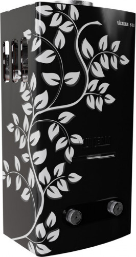 Газовый проточный водонагреватель VilTerm S11 Print (лоза) черная