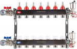 Для отопления Rommer 1"/3/4"x7 с расходомерами (RMS-1210-000007)