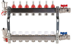 Для отопления Rommer 1"/3/4"x7 с расходомерами (RMS-1210-000007)