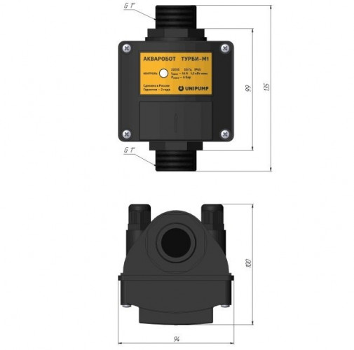 Блок управления насосами Unipump ТУРБИ-М3 (1,5-3,0 бар)