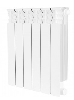 Радиатор алюминиевый Stout Bravo AL 500 6 секц нижнее правое подключение