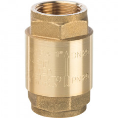 Клапан обратного хода с металлическим седлом STOUT 1"