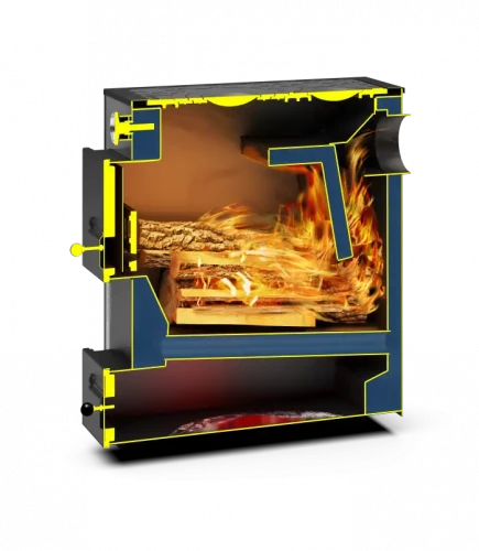 Твердотопливный котел Теплодар Куппер 22-В Практик