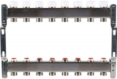 Для отопления Rommer 1"/3/4"x8 с запорными клапанами (RMS-3200-000008)