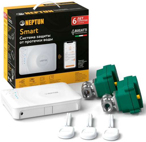 Комплект Neptun Bugatti Smart 1/2 Tuya