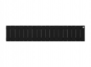 Биметаллический радиатор отопления Royal Thermo PianoForte 200 18 секций Noir Sable