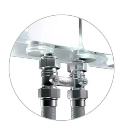 Алюминиевый радиатор отопления Rifar Alum Ventil 500 VR 5 секций