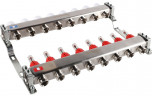 Для отопления Rommer 1"/3/4"x8 с расходомерами (RMS-1200-000008)