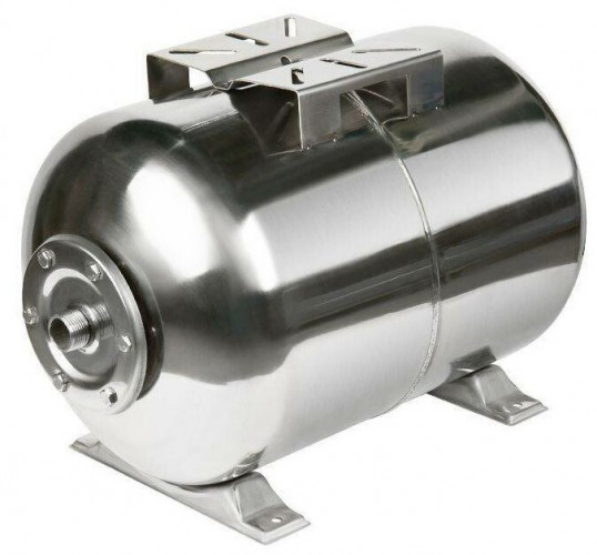 Расширительный бак Unipump 50л, (гор.), нерж. сталь, мембрана EPDM
