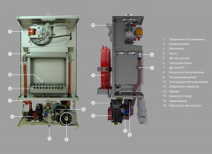 Настенный газовый котел ECA GERDA 24 HM NG