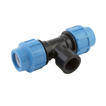 Тройник с внутренней трубной резьбой PP Джилекс 20х1/2"Мх20